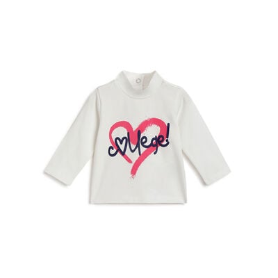 Girls Bronze Printed Long Sleeve T-Shirt